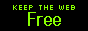 say no to web3 keep the web free animated button